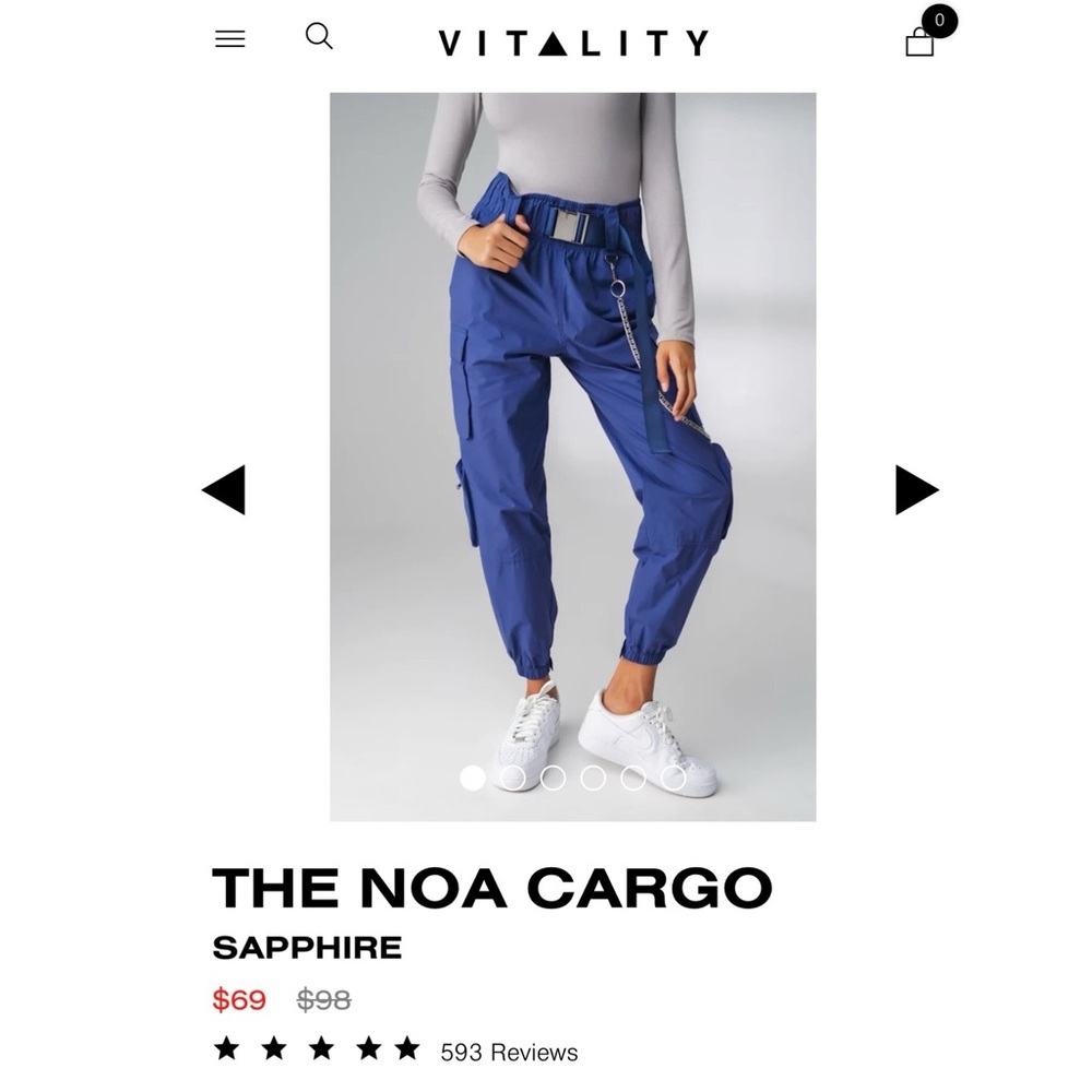 Vitality (Balance Athletica) Noa Cargo Pants